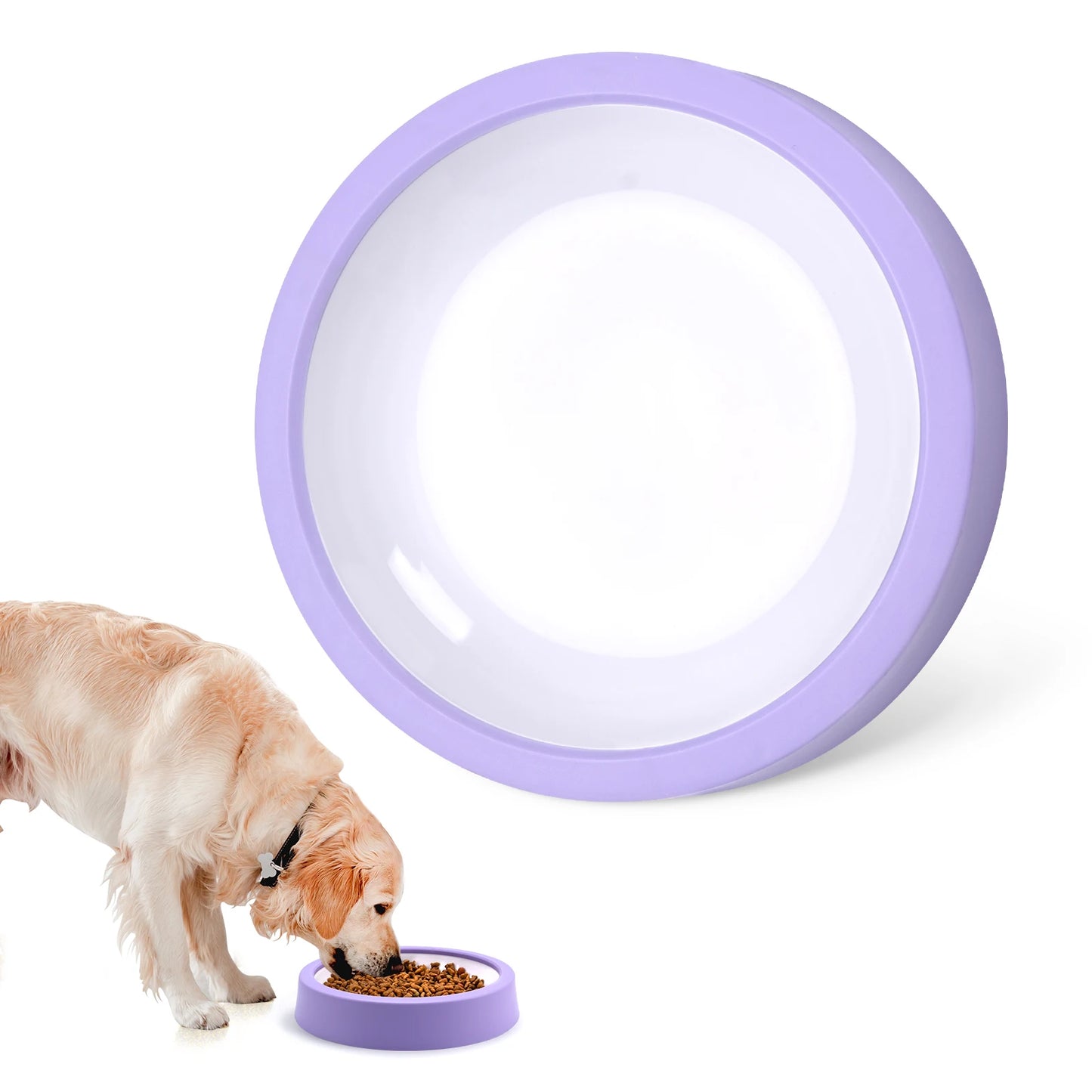 Dog Slow Feeder Bowl – Non-Slip Anti-Gulping Design