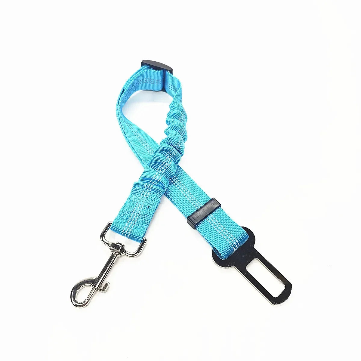 Adjustable Pet Car Seat Belt Safety Clip - Red