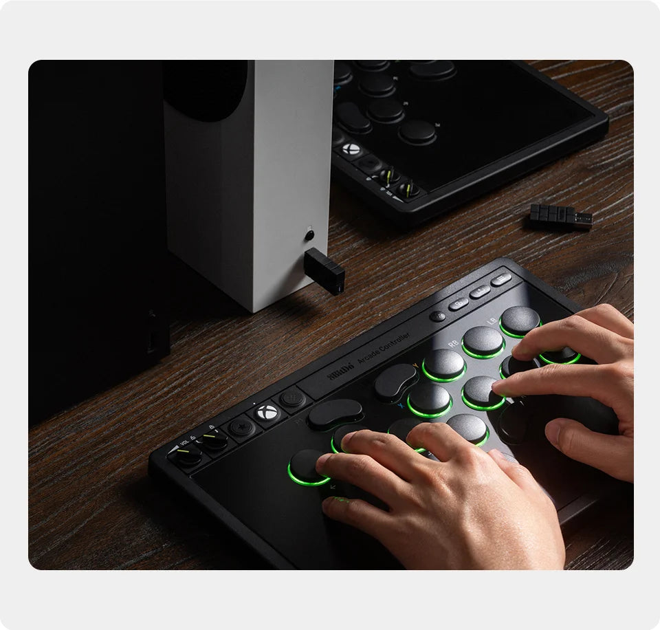 8BitDo All-Button Wireless Arcade Controller for Xbox Series X|S image 8