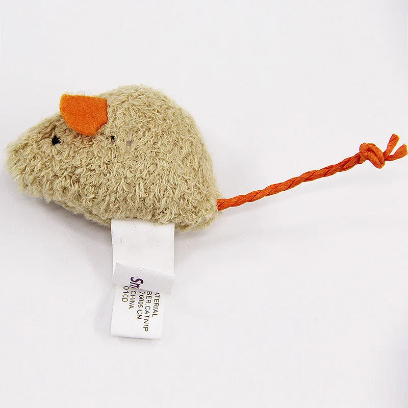 3-Piece Plush Mouse Cat Toy Set image 4