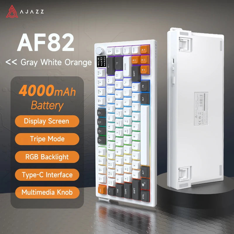 AJAZZ AF82 Low-Profile Wireless RGB Keyboard image 8